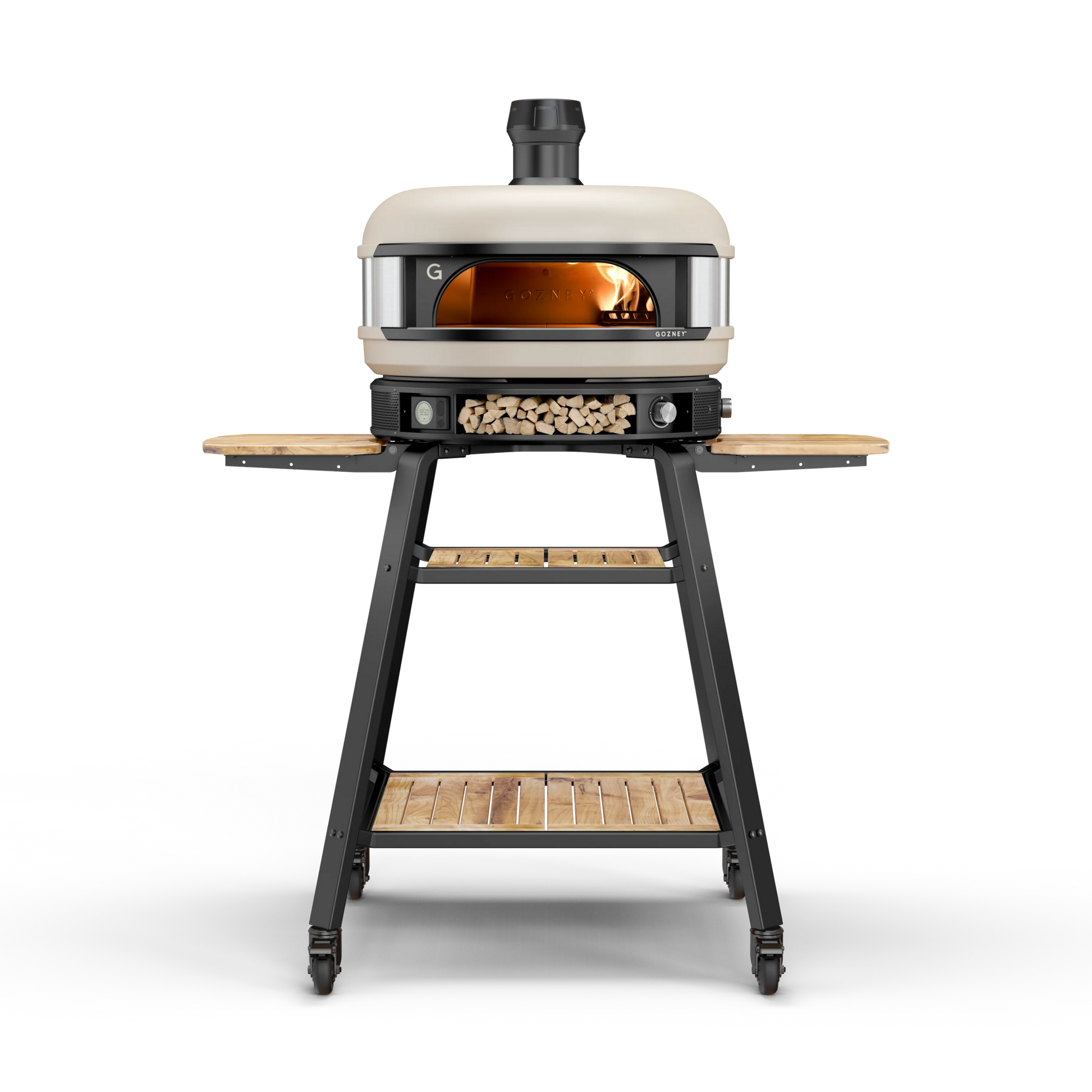 dome-stand-black-wood