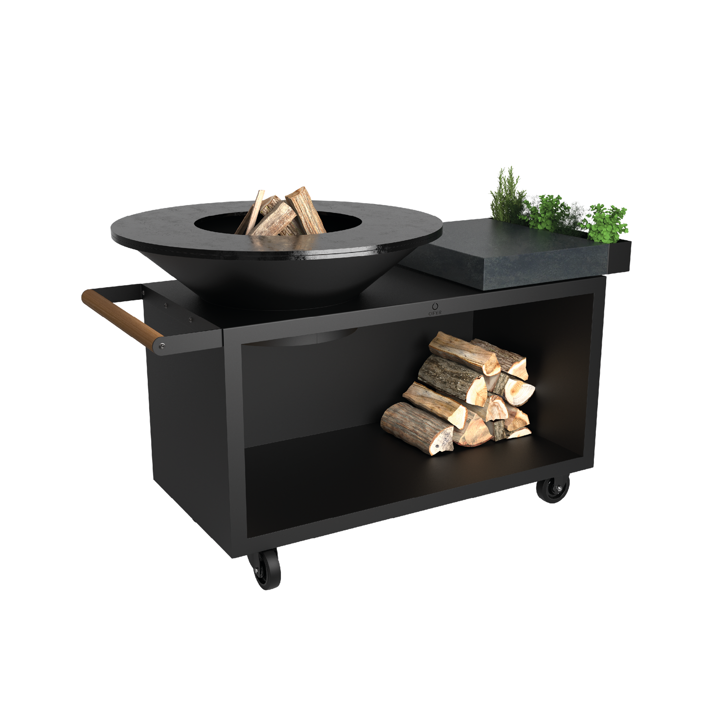 OFYR Island+ Black 100 PRO Ceramic Dark Grey