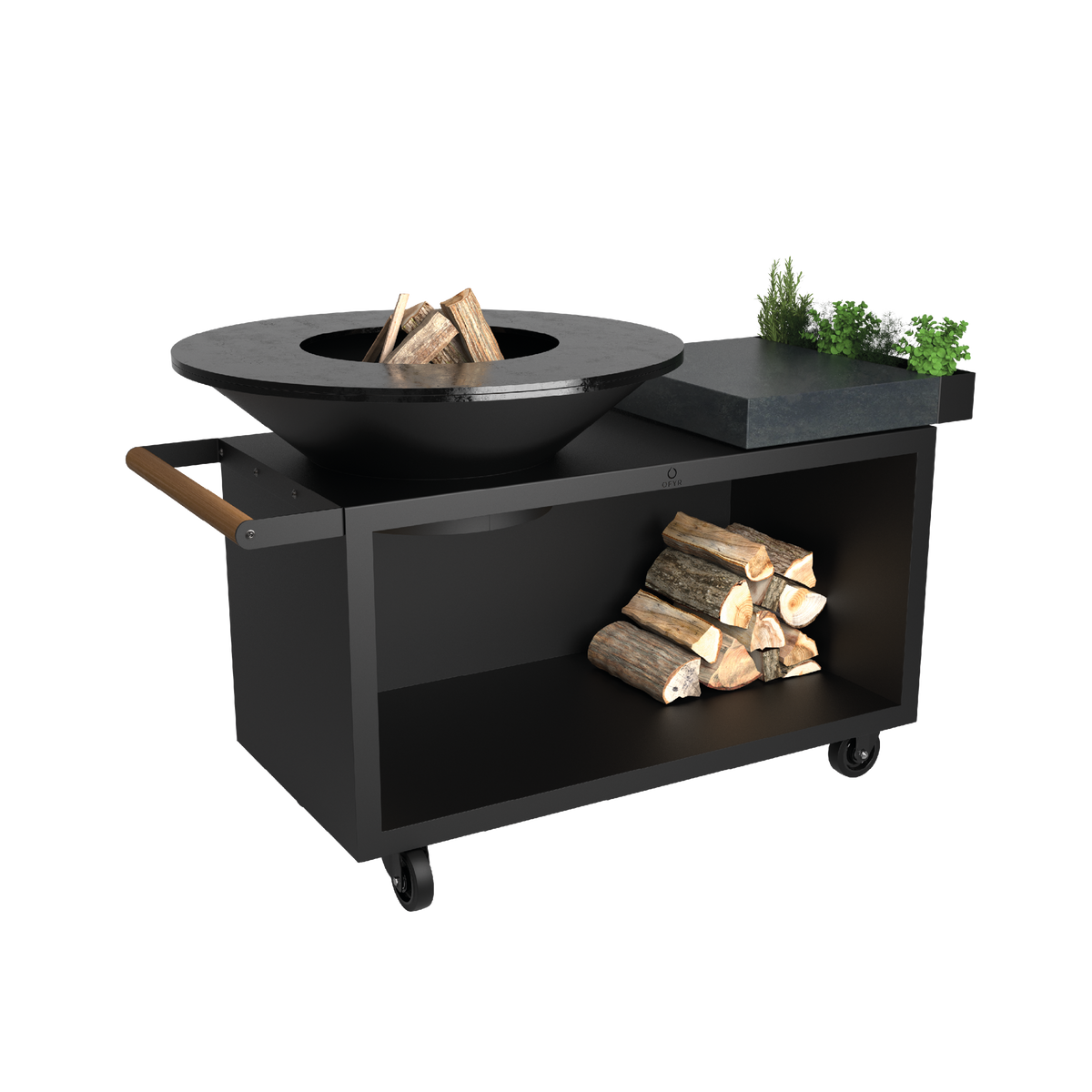 OFYR Island+ Black 100 PRO Ceramic Dark Grey