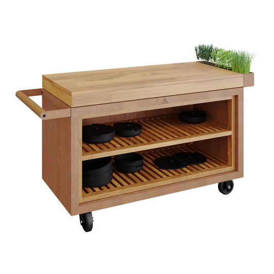 OFYR Storage Insert PRO Teak Wood Large