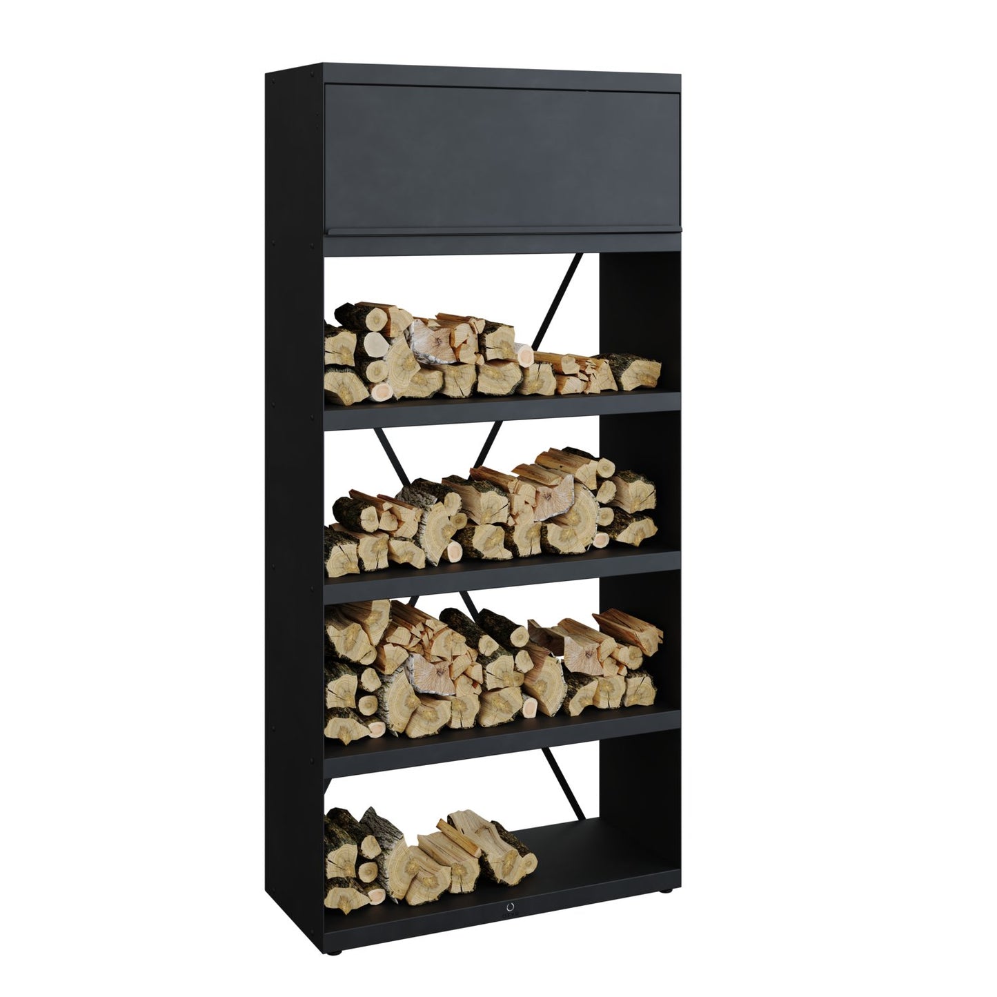 OFYR Wood Storage Black 100