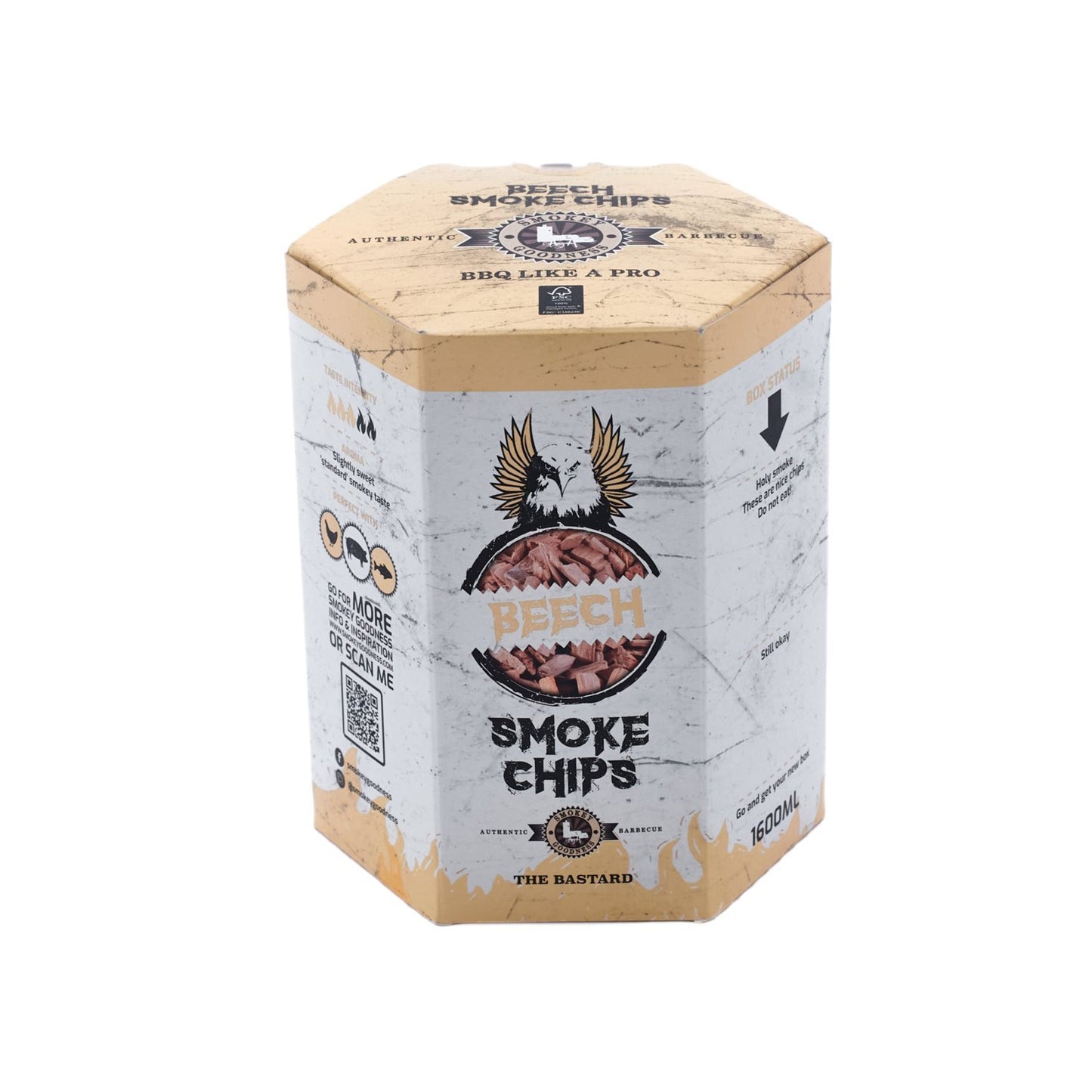 Smokey Goodness Smoke Chips Beech 1600ml NL (FSC 100%)